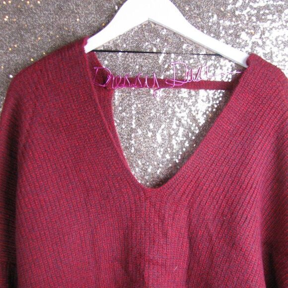 NWT red ribbed sweater 22/3X - Picture 5 of 10